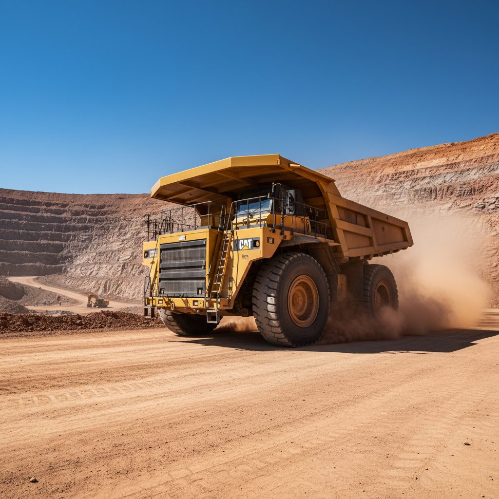 Правила безопасности CAT 793F в условиях карьера